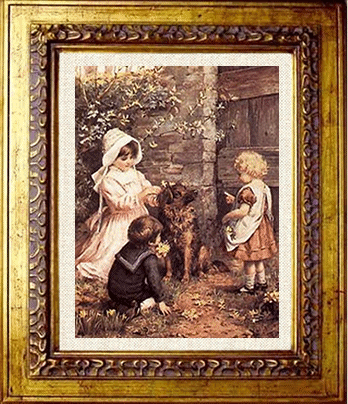 G. W. King:  "The Collie's Birthday"