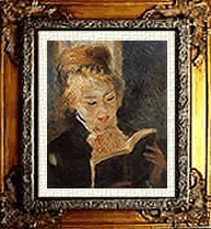 Pierre Auguste Renoir:"Mujer leyendo"