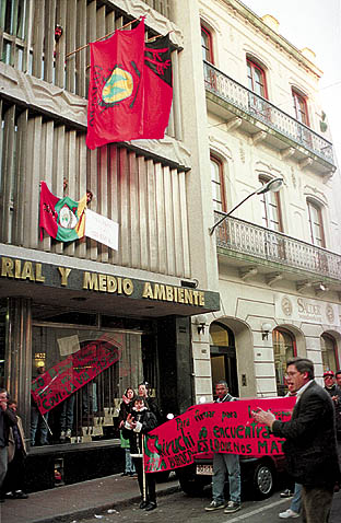 Ocupación del Ministerio de Viviendas