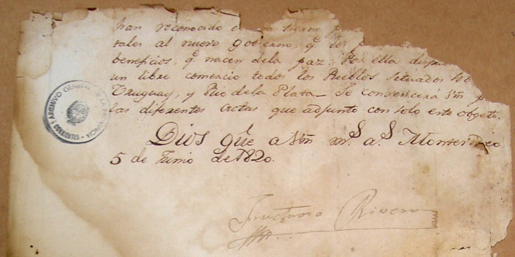 Carta de Rivera a Ram�rez P.3