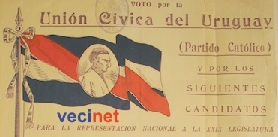 Hoja de votacin de 1925 Unin Cvica