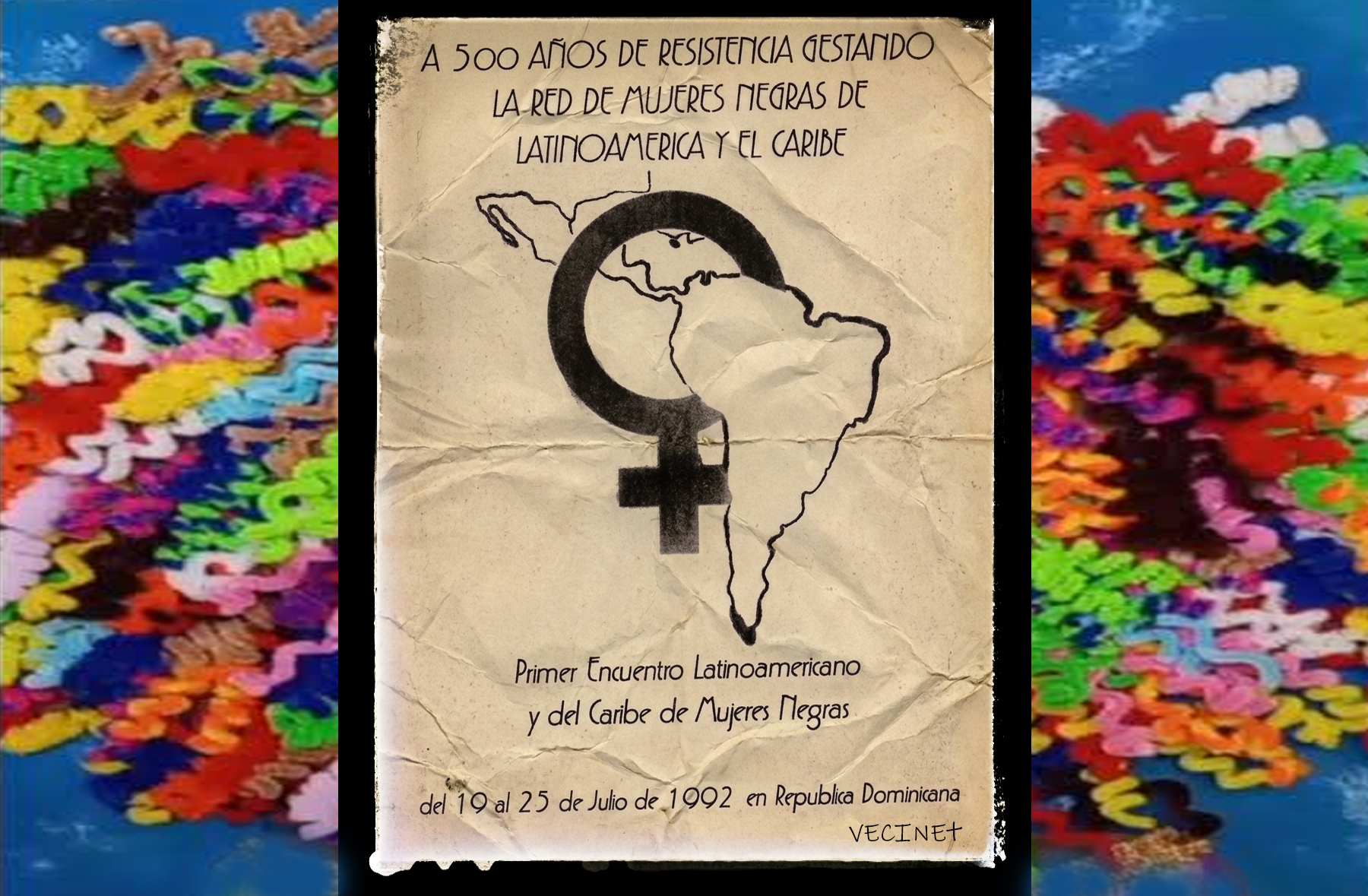 1992 - !er. Encuentro de Mujeres
            negras de Am�rica Latina y el Caribe
