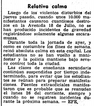 20/08/1968, diario La Vanguardia (Espaa)...