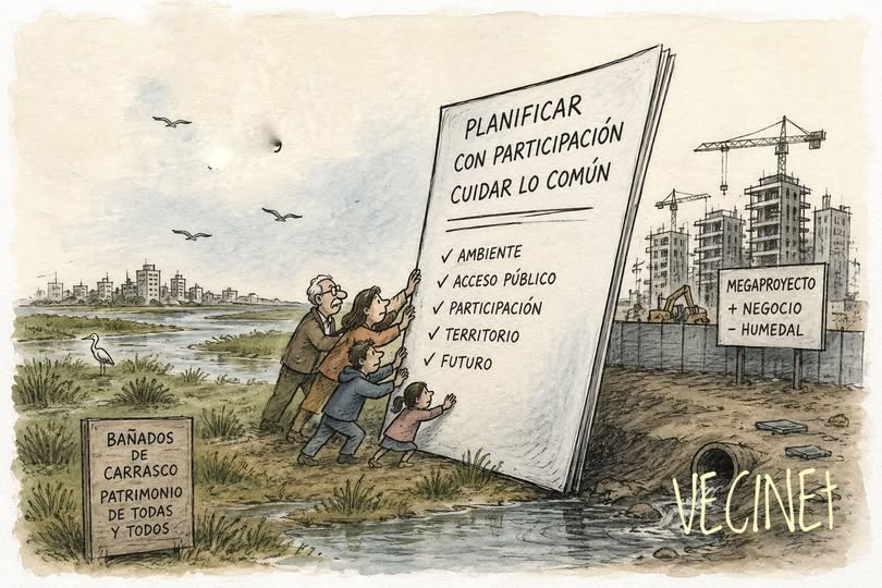 Zona 9: Un debate que sigue
              creciendo sobre megaproyecto en Ba�ados de Carrasco